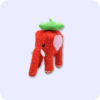 Strawberry Elephant Plush